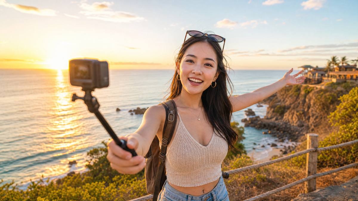抖映风旅行视频日记